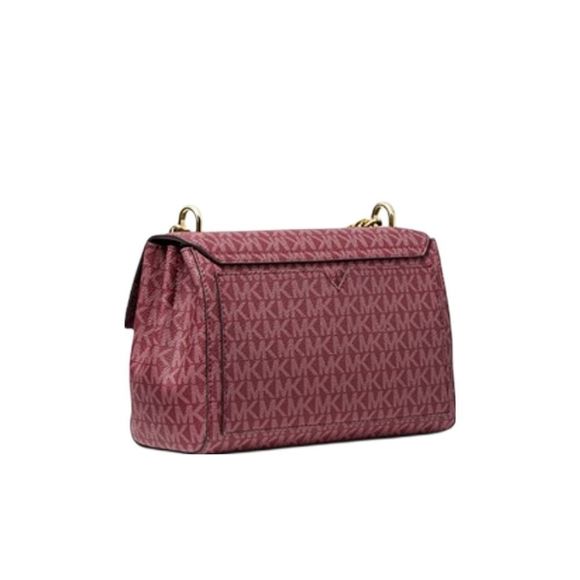 MICHAEL KORS LITA TWO-TONE LOGO CROSSBODY BAG - Picture 2 of 6